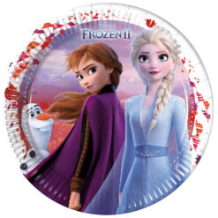 Πιάτα Χάρτινα Μεγάλα 23cm Frozen 2 (8τεμ)