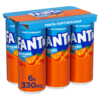 Πορτοκαλάδα Χωρίς Ανθρακικό Κουτί Fanta (6x330 ml)