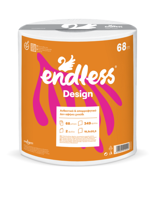 Ρολό Κουζίνας 2φύλλο Design Endless (600 g)