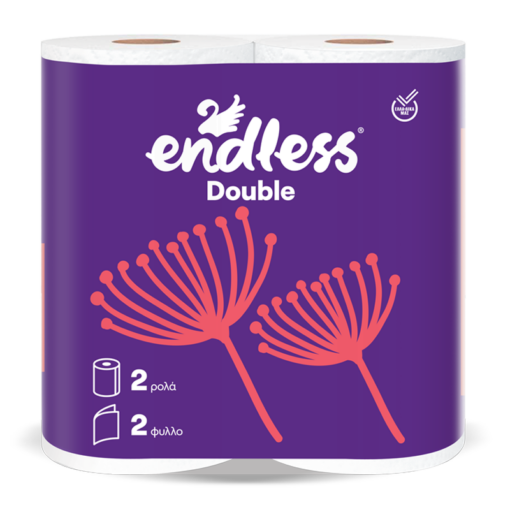 Ρολό Κουζίνας 2φύλλο Double Endless (2 ρολά*110g)