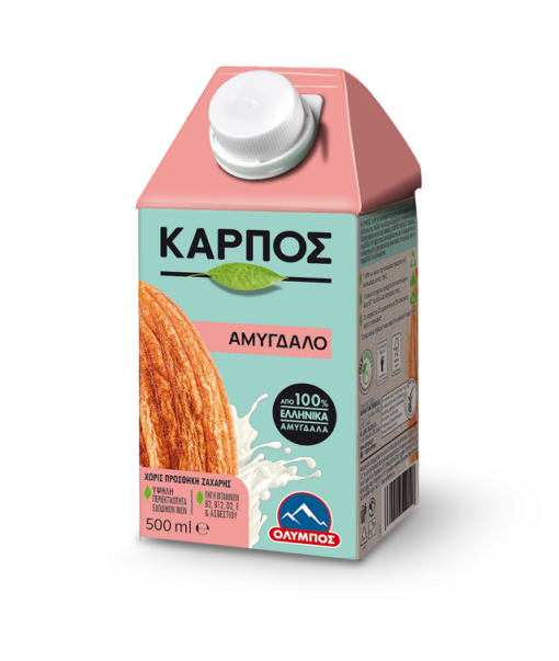 Ρόφημα Αμυγδάλου χωρίς ζάχαρη ΟΛΥΜΠΟΣ (0.5 lt)