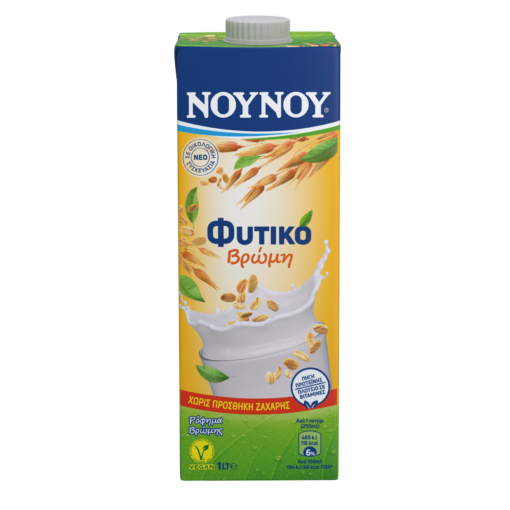 Ρόφημα Βρώμης χωρίς ζάχαρη ΝΟΥΝΟΥ (1.0 lt)