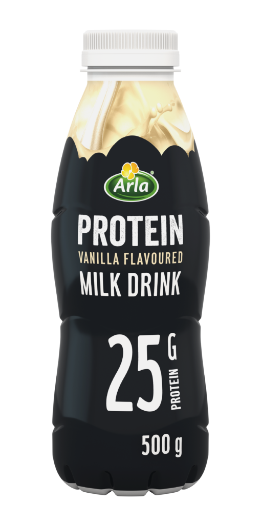 Ρόφημα Γάλακτος Protein Vanillia 50% λιγότερη ζάχαρη Arla (500g)