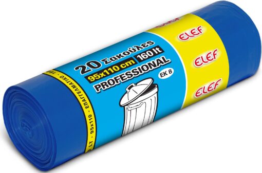 Σακούλες Απορριμμάτων 95x110cm 160lt Professional EK8 Elef (20 τεμ)