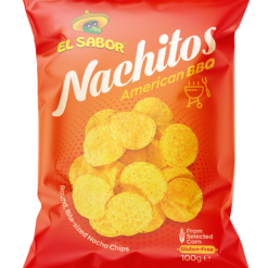 Σνακ Καλαμποκιού American BBQ Nachitos by El Sabor (100g)