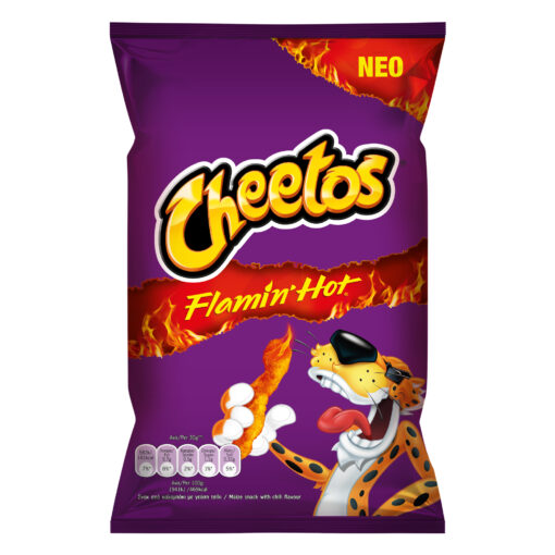 Σνακ από Καλαμπόκι Flaming Hot Cheetos (80g)