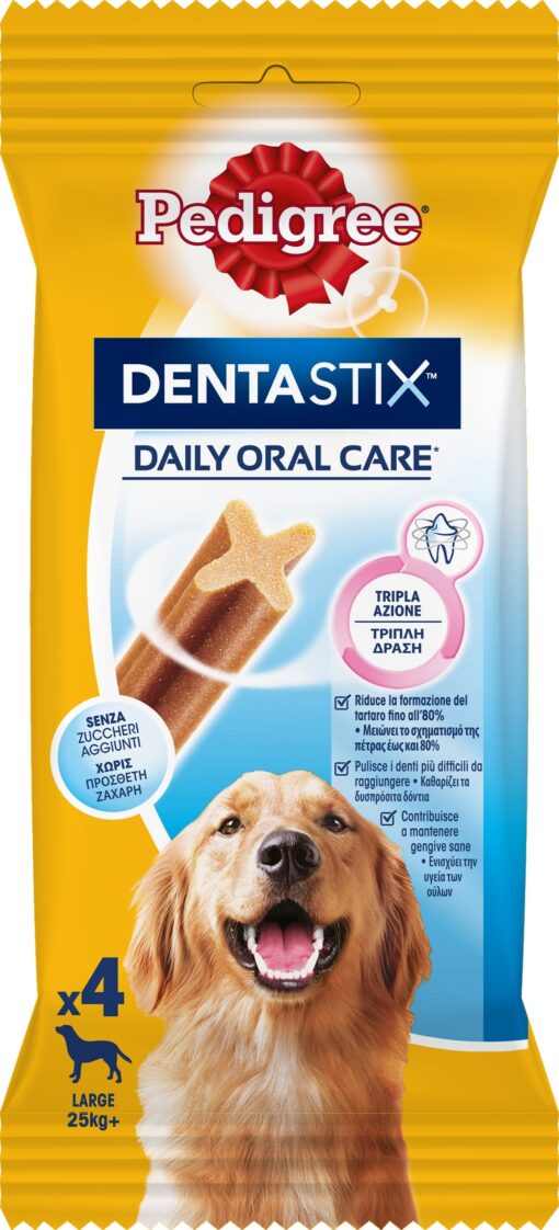 Σνακ για Μεγάλους Σκύλους Dentastix Pedigree (154g)