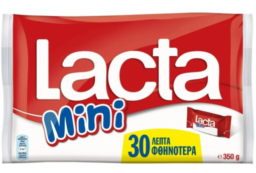 Σοκολατίνια Γάλακτος Mini Lacta (350g) -0