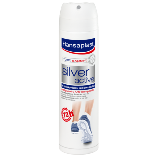 Σπρέυ Ποδιών Antibacterial κατά του Ιδρώτα Silver Active Hansaplanst (150ml)