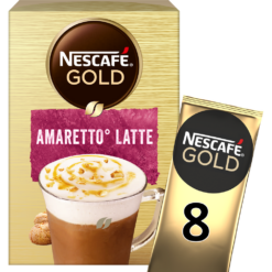 Στιγμιαίος Καφές Amaretto Latte σε φακελάκια Nescafe Gold (8 τεμ) 