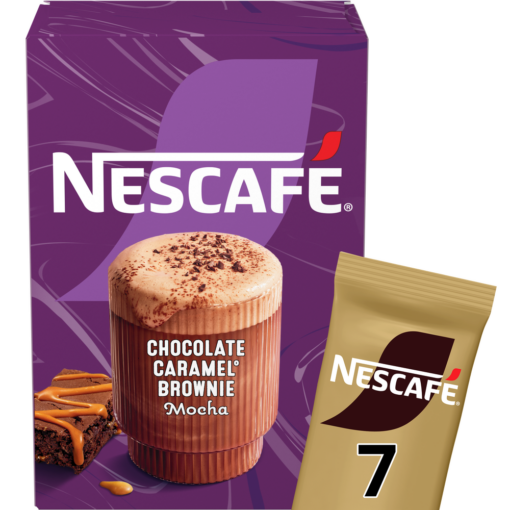 Στιγμιαίος Καφές Chocolate Caramel Brownie Mocha σε φακελάκια Nescafe Gold (7 τεμ) 