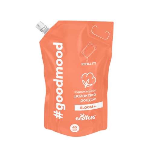 Συμπυκνωμένο Μαλακτικό Ρούχων Bloom Refill GoodMood Endless (45μεζ/1lt)