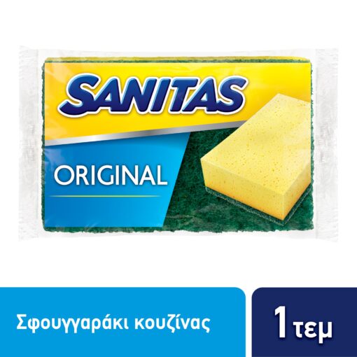 Σφουγγαράκι Κουζίνας Original Sanitas (1 τεμ)