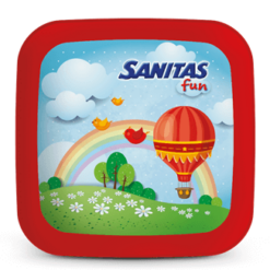 Τάπερ για Τοστ Sanitas Fun (527ml)