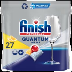 Ταμπλέτες Πλυντηρίου Πιάτων Quantum All in 1 Λεμόνι Finish (27 τεμ)