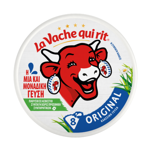 Τρίγωνο τυράκι 8 μερίδες La vache qui rit (128g)