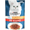 Τροφή για γάτες Φιλετάκια με Βοδινό Gourmet Perle (85g)