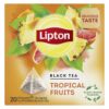 Τσάι Μαύρο Τροπικά Φρούτα Lipton (20 πυραμίδες x 1