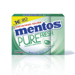 Τσίχλες Δυόσμος Pure Fresh Mentos (30 g)