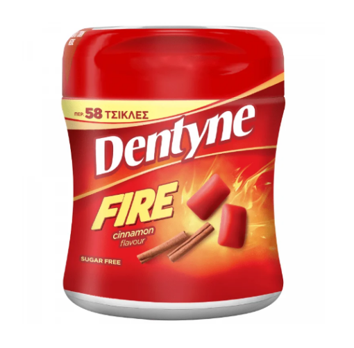 Τσίχλες με Γεύση Κανέλα Dentyne Fire (81