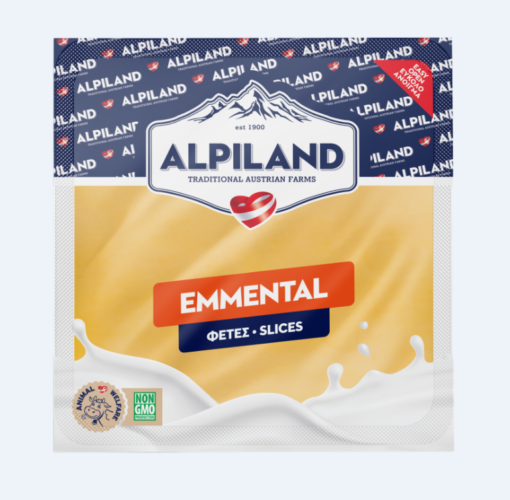 Τυρί Emmental σε φέτες Alpiland (200g)