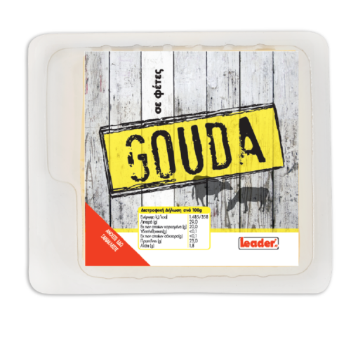 Τυρί Gouda σε φέτες Leader (400g)