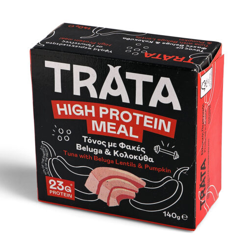 Τόνος με Φακές Beluga & Κολοκύθα High Protein Trata (140g)