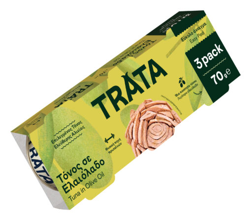 Τόνος σε Ελαιόλαδο Trata (3Χ70g)