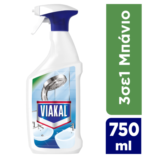 Υγρό Spray κατά των Αλάτων 3σε1 Viakal (750ml)