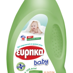 Υγρό Απορρυπαντικό Ρούχων Εύρηκα Baby (950 ml / 19 μεζ)