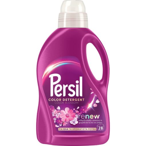 Υγρό Απορρυπαντικό για Χρωματιστά Ρούχα Renew & Blossom Persil (28 μεζ)