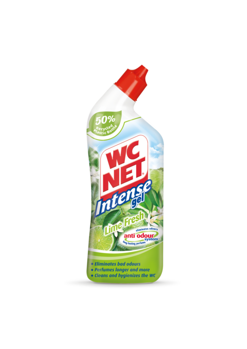 Υγρό Καθαριστικό Λεκάνης Intense Lime WC Net (750 ml)