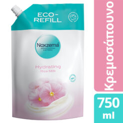 Υγρό Κρεμοσάπουνο γάλα ρυζιού Refill Noxzema (750ml)