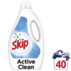 Υγρό απορρυπαντικό πλυντηρίου ρούχων Active Clean Skip (40μεζ)