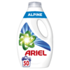 Υγρό απορρυπαντικό πλυντηρίου ρούχων Alpine Ariel (50μεζ.)