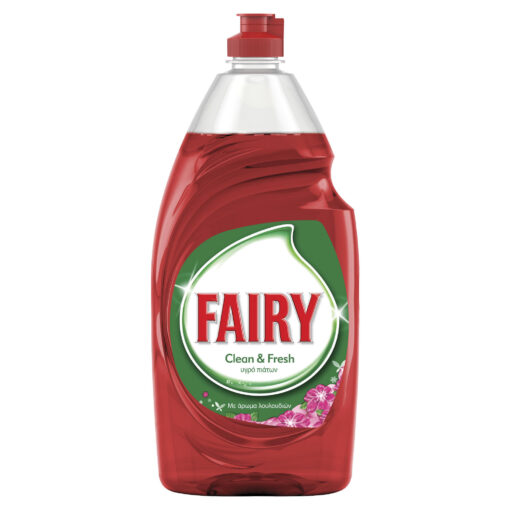 Υγρό πιάτων Clean & Fresh με άρωμα λουλουδιών Fairy τα 2 τεμάχια -40% (2x900ml)