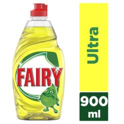 Υγρό πιάτων Ultra Λεμόνι Fairy τα 2 τεμάχια -40% (2x900ml)