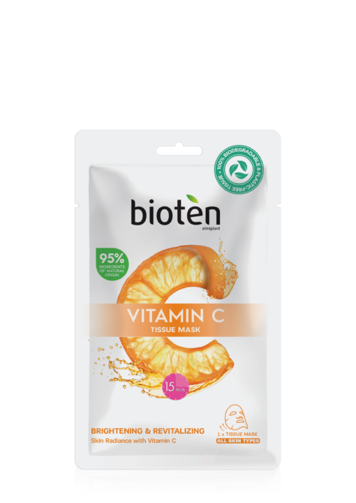 Υφασμάτινη Μάσκα Vitamin C Bioten (20ml)