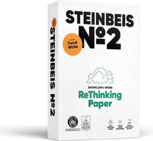 Φωτοαντιγραφικό Χαρτί Α4 ανακυκλωμένο Steinbeis (500 φύλλα)