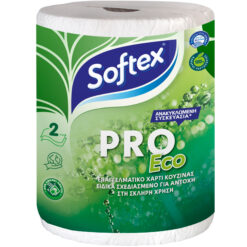 Χαρτί Κουζίνας Pro Eco 2Φ Softex 450gr