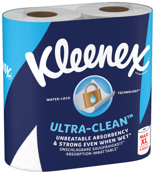 Χαρτί Κουζίνας Ultra Clean Kleenex (2 Ρολά / 300g)