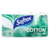 Χαρτί Υγείας Classic Cotton 3Φ Softex (8ρολά*78gr)