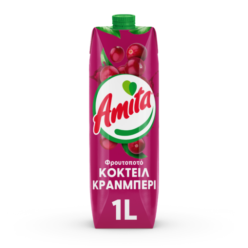 Χυμός Κοκτέιλ Κράνμπερι Amita (1 lt)