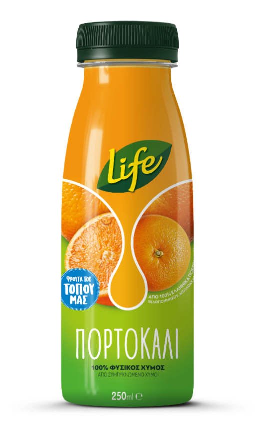 Χυμός Πορτοκάλι Life (250ml)