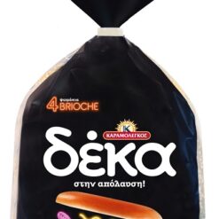 Ψωμάκια για Hot Dog Brioche Δέκα Καραμολέγκος (380g)