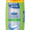 Σαμπουάν 2 σε 1 Classic Wash & Go (360 ml) 1+1Δώρο