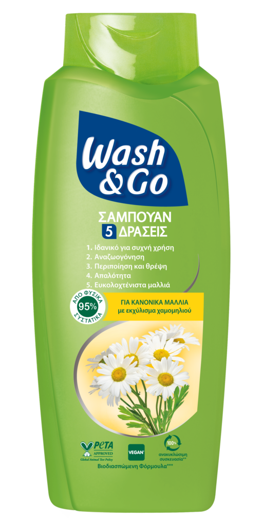 Σαμπουάν για Κανονικά Μαλλιά Wash & Go (650 ml)