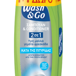 Σαμπουάν κατά της πιτυρίδας Wash & Go (360 ml) 1+1Δώρο